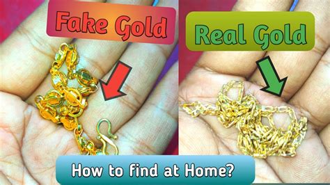 how to identify gold counterfeit